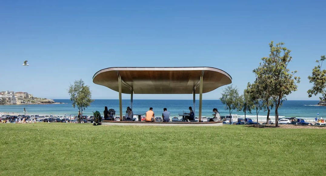 Bondi Beach Park Shelters