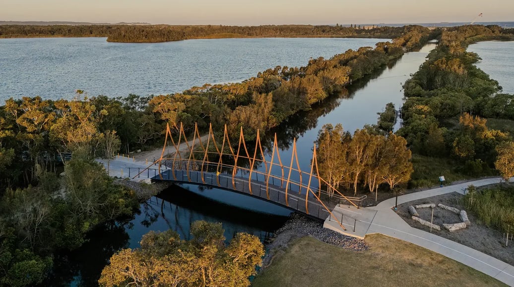 Cold Tea Creek Pedestrian Bridge
