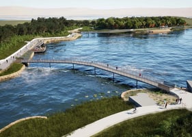 Gables Foreshore Bridge