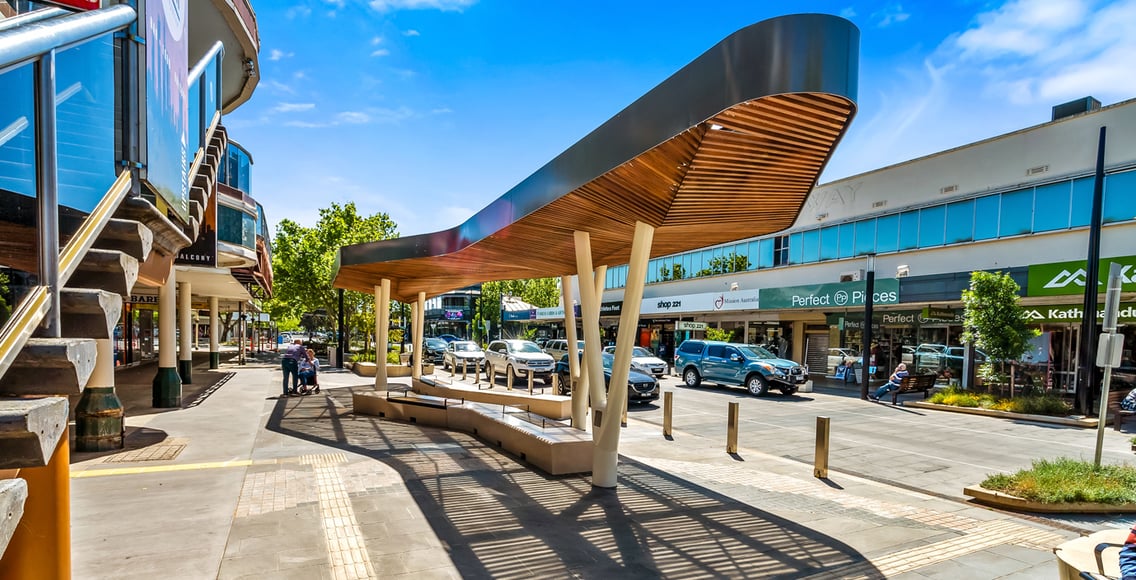Maude Street Mall Shelters, Shepparton