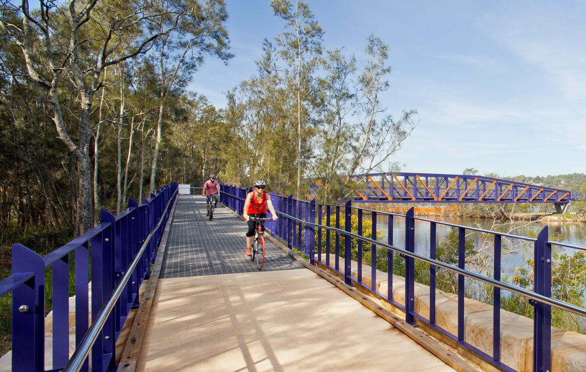 Jim Somerville Bridge, Narrabeen Lagoon Stage 2