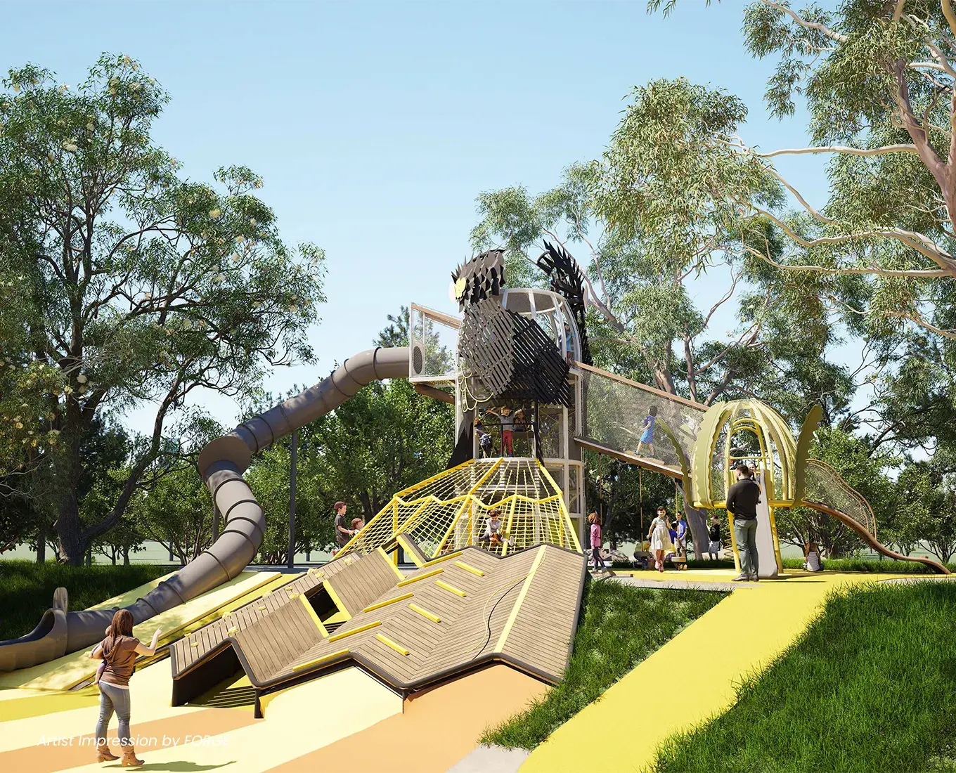 Smiths Lane “Black Cockatoo” Play Structure